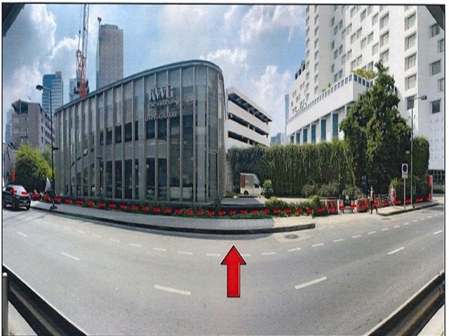 ให้เช่าที่ดินพร้อมอาคาร 304 ตร.ว. ติดถนนพระราม 4 เขตบางรัก ใกล้ MRT สามย่าน 300 เมตร