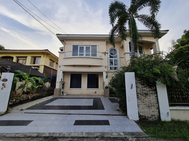 ขายบ้านเดี่ยว หมู่บ้านปาริชาติ ถนนบางบัวทอง-บางคูวัด ปทุมธานี